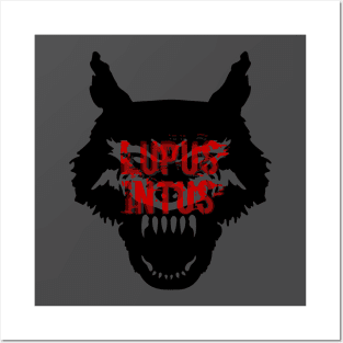 Lupus Intus, the wolf in you - Latin designer shirt Posters and Art